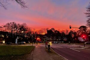 Zehlendorfer Sonnenuntergangjpeg