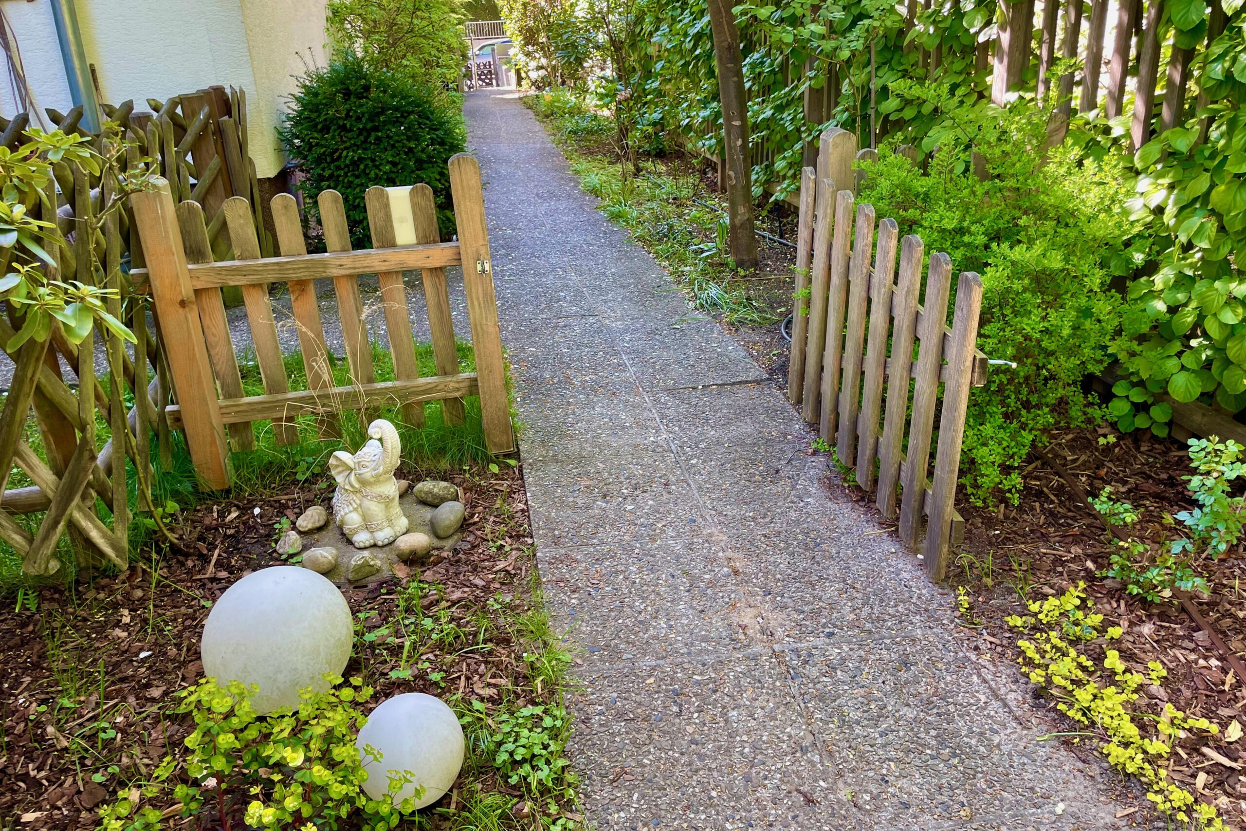 Zugang zum Grundstück